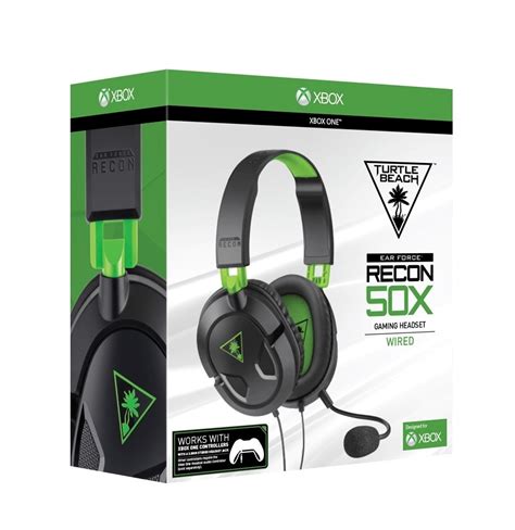 Turtle Beach Recon 50x Gaming Headset Xbox One PS4 PC Mobile
