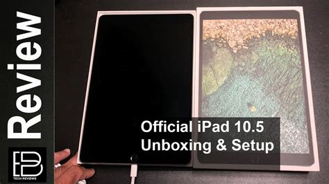 Official Ipad Pro 105 Unboxing And Setup Youtube