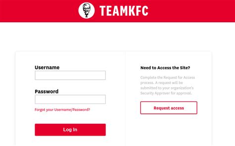 Access To Your Yum Learning Kfc Account