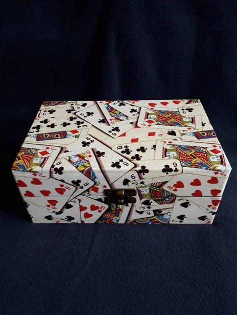 It doesn't have to be the same location where you ordered it—just let. Poker Cards Box Playing Card Storage Box Gifts For Him ...