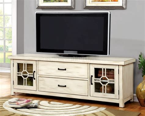 Ridley CM5230-TV Console in Antique Style White w/Optional ...