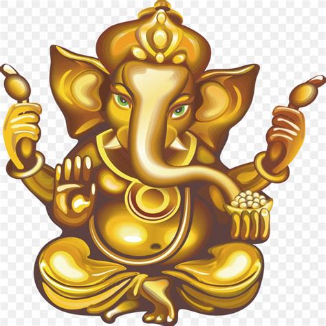 Ganesha Ganesh Chaturthi Illustration Png 1999x1999px Ganesha Brass