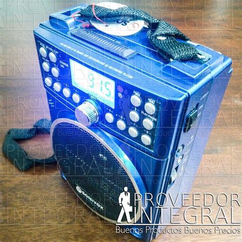 Radio Recargable Multibandas Am Fm Sw Mp3 Usb Sd - $ 90.000 en Mercado Libre