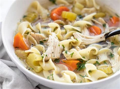 Slow Cooker Chicken Noodle Soup Budget Bytes