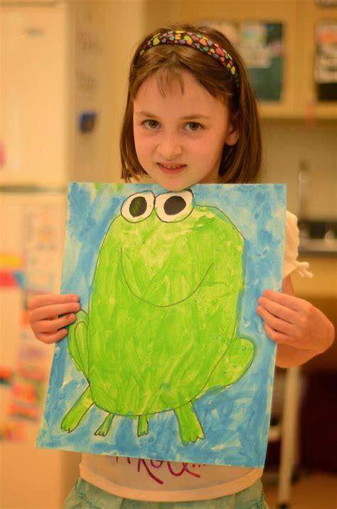 A Place Called Kindergarten Feelin Froggy Kindergarten Art Hand
