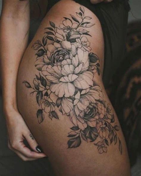 Flower Hip Tattoos For Females Best Tattoo Ideas