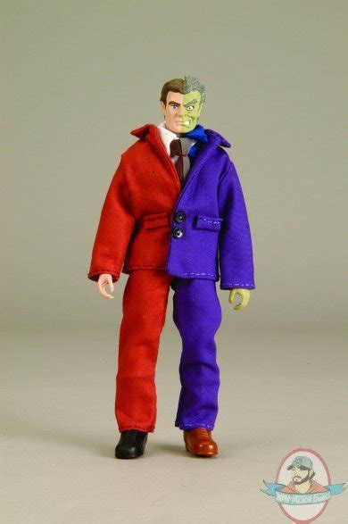 Retro Action Dc Super Heroes Two Face Mego Style 8 By Mattel Man Of