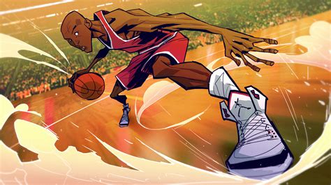 Jordans cartoon 1 of 1. Michael Jordan style mock-up by poojipoo on DeviantArt