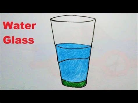 Crazy water glass drawing 3d illusion. How to Draw a Glass of Water Easy Tutorial | Drawing Water ...
