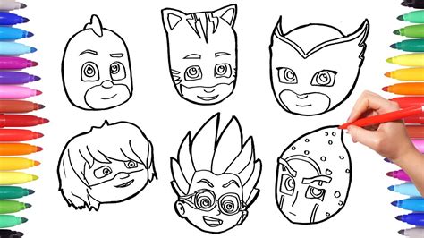 Pj Masks Drawing At Explore Collection Of Pj Masks