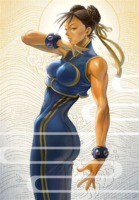 completely chunli chun li street fighter art street fighter