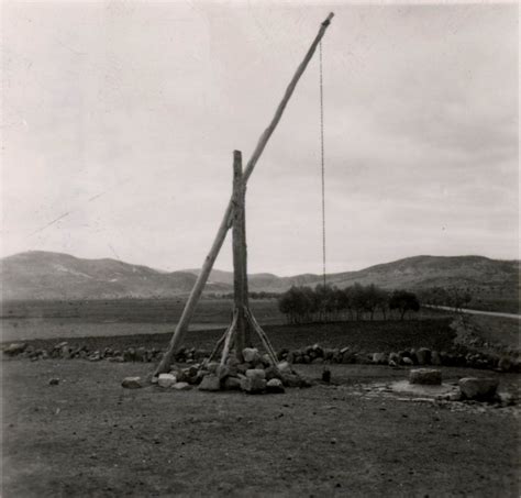 A wooden lever designed to draw water from the well | Flickr