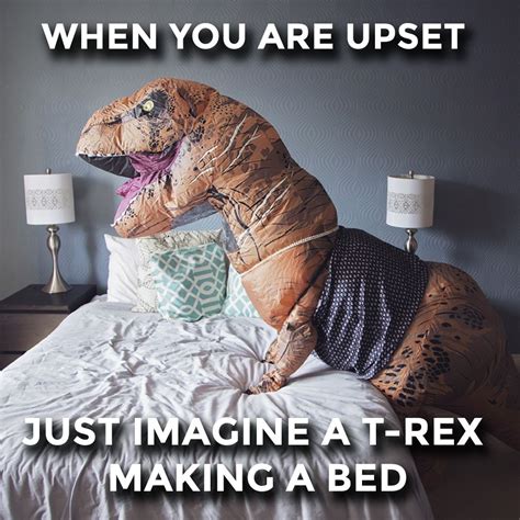 T Rex Making A Bed How To Make Bed Rex Imagine