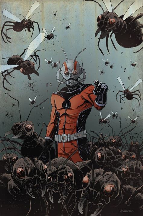 Archive Comicbookartwork Ant Man By Tyler Champion Marvel