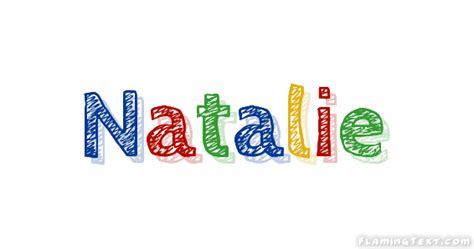 Natalie Logo Free Name Design Tool From Flaming Text
