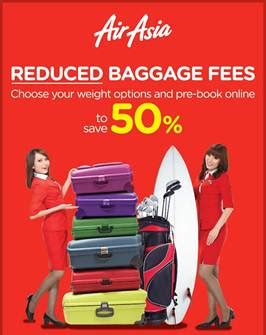 While airasia has reduced the fees for 15kg and 20kg tiers, airasia x has lowered the fees of 25kg and 30kg tiers. AirAsia Reduces Baggage Fees - Sensasi Selebriti