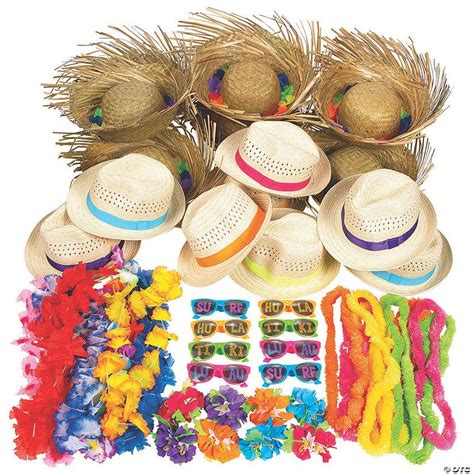 Luau Wearables Kit For 50 Oriental Trading Luau Party Decorations