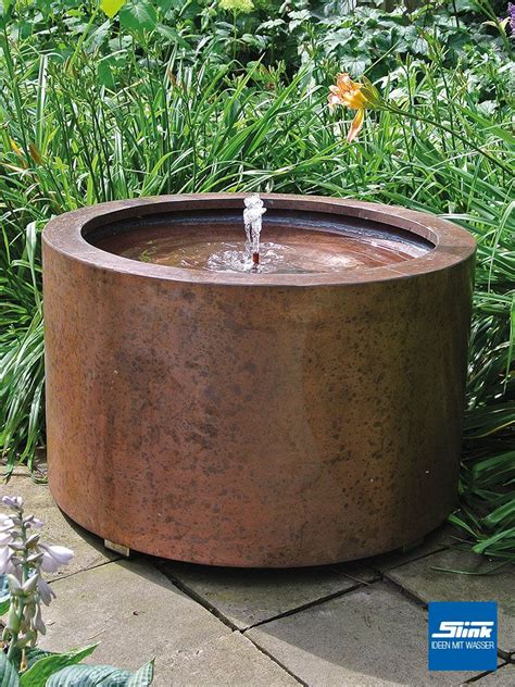 Bowl Corten Steel Fountain Corten Steel Water Bowl Fountain Corten