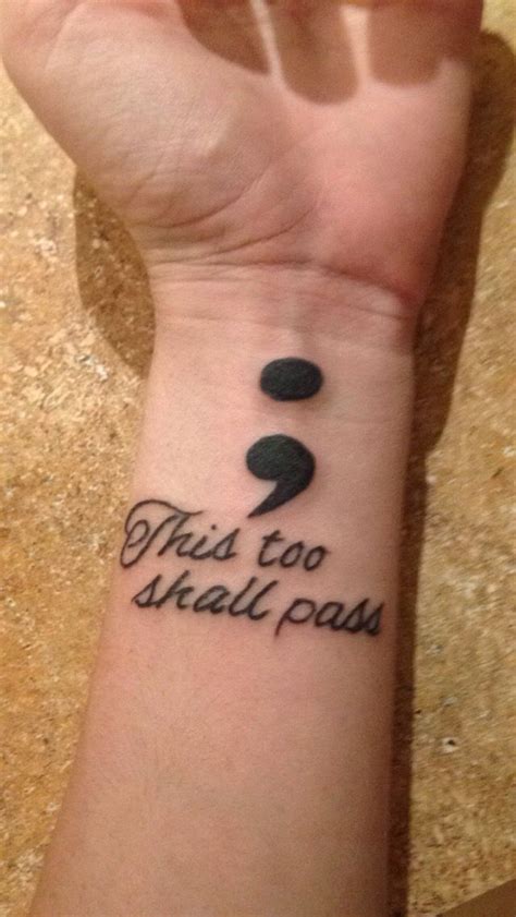 The semicolon tattoo has gained popularity in recent years. Semicolon Wrist Tattoo Designs, Ideas and Meaning ...
