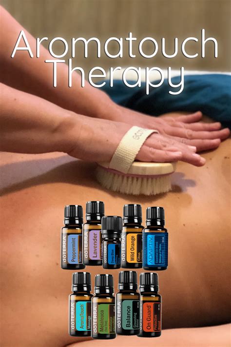 Aromatouch Therapy Peppermint Doterra Melaleuca Doterra Massage