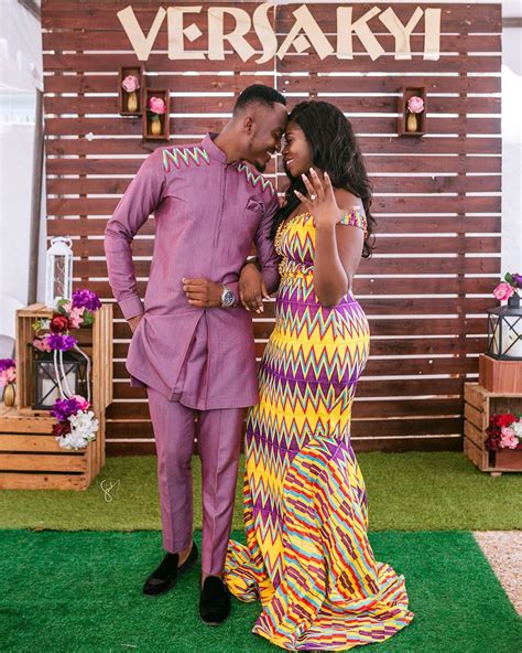 African traditional outfits for couples | Couple outfits, African wedding attire, African couple ...