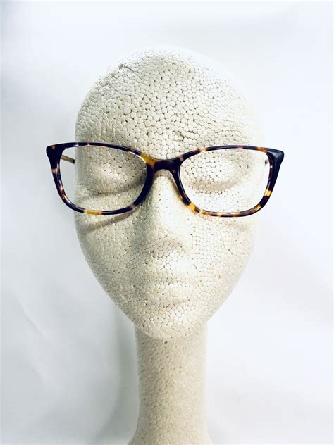 michael kors eyeglasses tortoise wayfarer w gold temples mk4016 3032 53 17 140 ebay