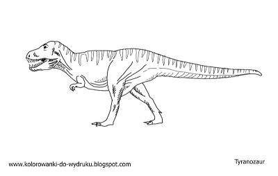 Wydrukuj obrazek z dinozaurem i pokoloruj go tak, jak podpowiada ci wyobraźnia. Kolorowanki do wydruku: Kolorowanki do wydruku: Dinozaury cz.1