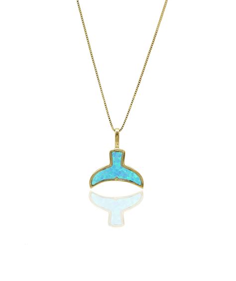 טפט חי לוויתן הוא פשוט הרקע הטוב ביותר עבור הטלפון או מחשב הלוח שלך, ואתה מקבל את זה בחינם! שרשרת זנב לוויתן זהב מאבן אופל - שרשראות ותליונים