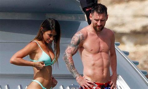 Lionel Messi And His Wife Antonella Roccuzzo Show Off Their Incredible
