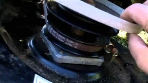 How To Replace Drive Belt On Mtd Yard Machine Riding Mower Step By