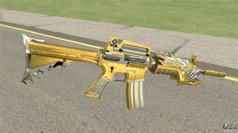 Cf M4a1 S Beast Noble Gold Para Gta San Andreas