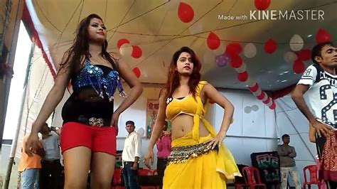 bhojpuri arkestra stage show 2017 hot dance desi girls youtube