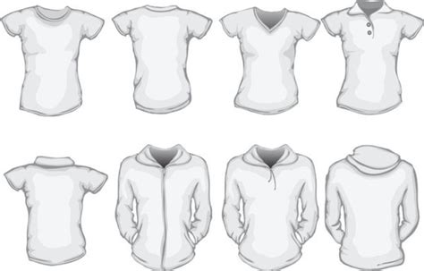 Free Vector Clothing Templates At Getdrawings Free Download