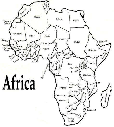 Pupils can utilize them for mapping activities and self study. Printable Map of Free Printable Africa Maps - Free Printable Maps & Atlas