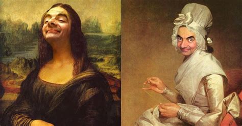This Guy Cant Stop Photoshopping Mr Bean Into Famous Paintings