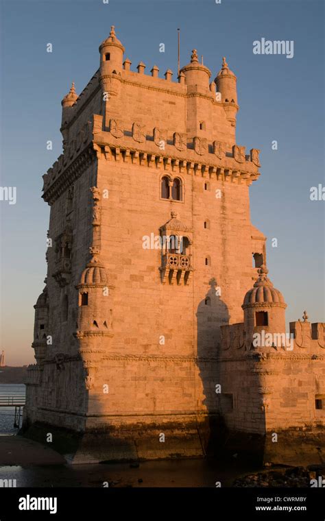 Belem Tower Lisbon Portugal Stock Photo Alamy