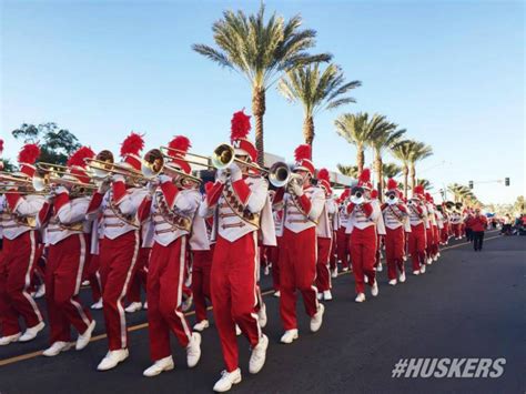 Cornhusker Marching Band The Pride Of All Nebraska Ready To Perform