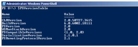 Powershell Version Command How To Check The Powershell Version