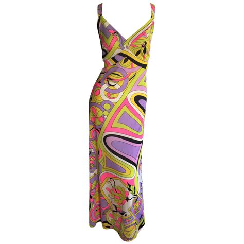 amazing 1970s vintage leonora psychedelic colorful wrap maxi dress at 1stdibs psychedelic maxi