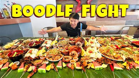 Filipino Feast Boodle Fight Challenge And Japanese Hidden Gem Restaurant