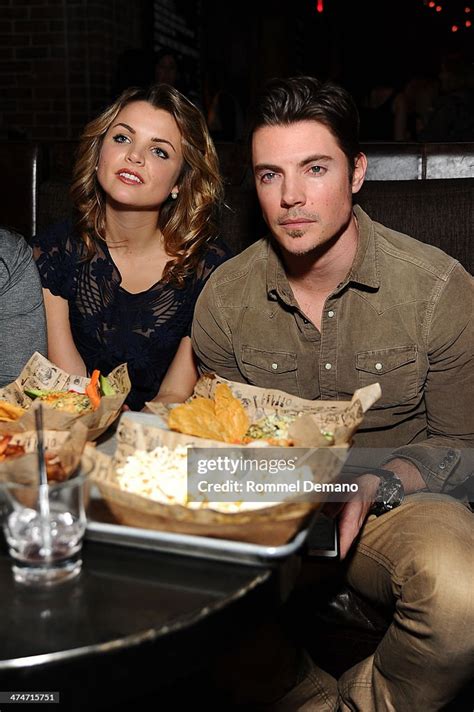 Andrea Boehlke And Josh Henderson Attend The Dallas Season 3 News Photo Getty Images