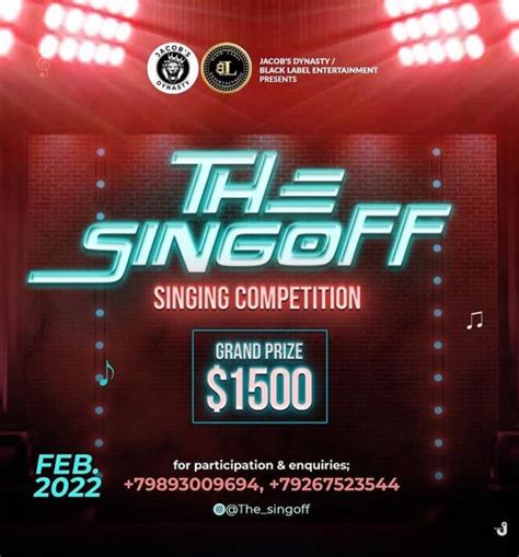 Top 25 Best Singing Competition Shows Hood Mwr