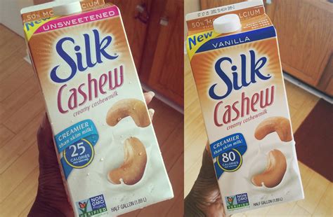 Check spelling or type a new query. Review of New Silk Cashew Milk 🌰🍶 (unsweetened and ...