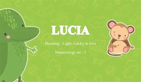 Lucia Name Meaning