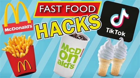 Mcdonalds Tik Tok Life Hack Fast Food Hacks Buffalo Ranch French