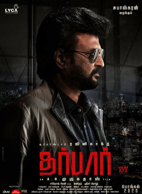 Superstar Rajinikanth S Darbar Movie Latest Massy Posters Social News Xyz