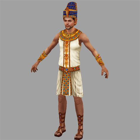 pharaoh 3d model 69 fbx max ma obj unknown free3d