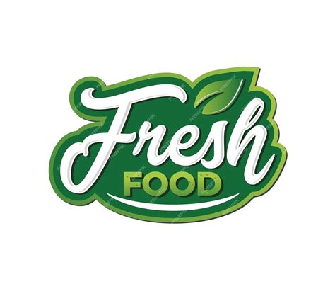 Premium Vector Fresh Food Vector Design Logo