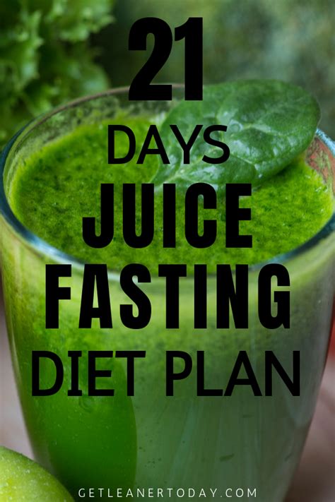 21 Days Juice Fasting Ultimate Guide Juice Fast Juice Diet Slim