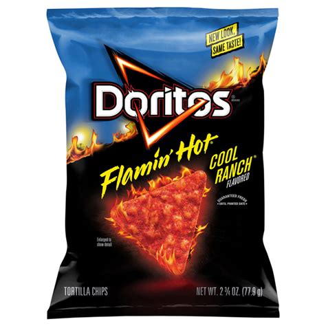 Save On Doritos Tortilla Chips Flamin Hot Cool Ranch Order Online Delivery Giant
